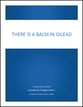 There Is a Balm in Gilead Vocal Solo & Collections sheet music cover